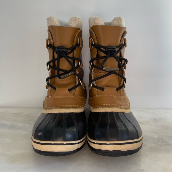 Sorel® Caribou™ YOUTH Suede Lace up Boots Warm winter boots - Picture 15 of 17